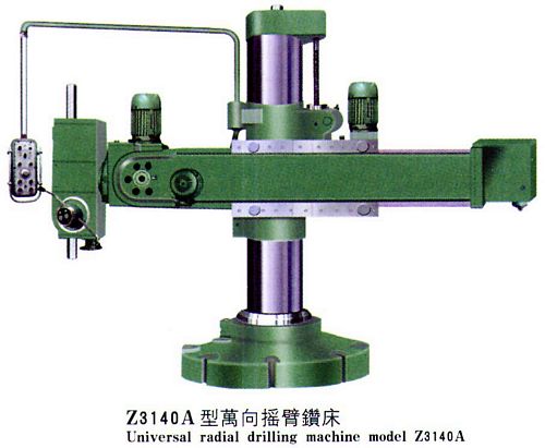 China Czech Z3140A Universal Radial Drill