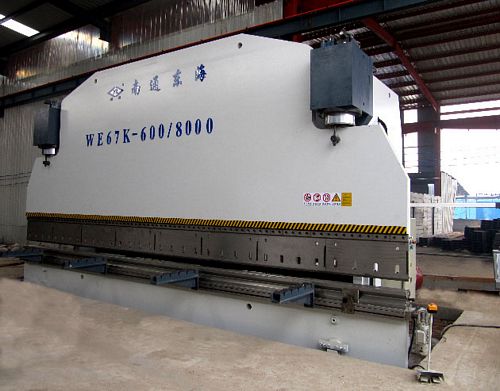 China WE67K-160/6300 CNC Hydraulic Press Brake