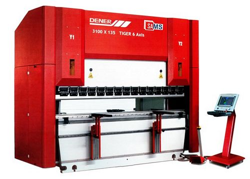 Sams Dener 175 Ton 3000 TIGER CNC Hydraulic Press Brake