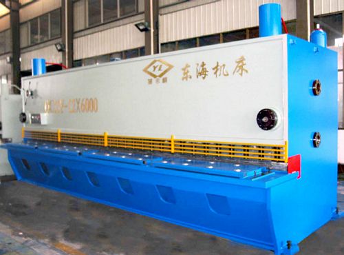 China QC11Y-12x6000 Hydraulic Guillotine Shear