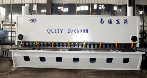 China QC11Y-20x6000 Guillotine Shear