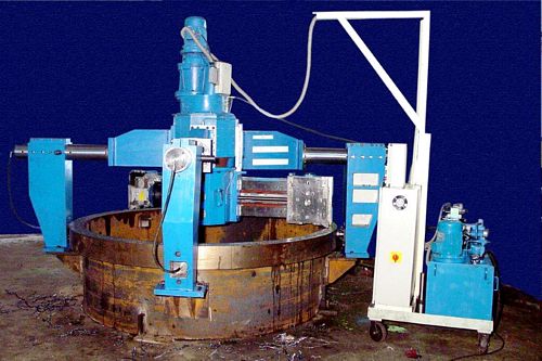 India FF2500 OD Clamping Portable Facing Machine