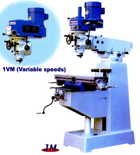 Taiwan 1VM Vertical Turret Milling Machine