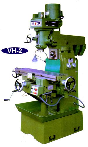 Taiwan VH-2 Vertical & Horizontal Turret Milling Machine