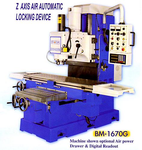 Taiwan BM-1670G Bed Type Milling Machine