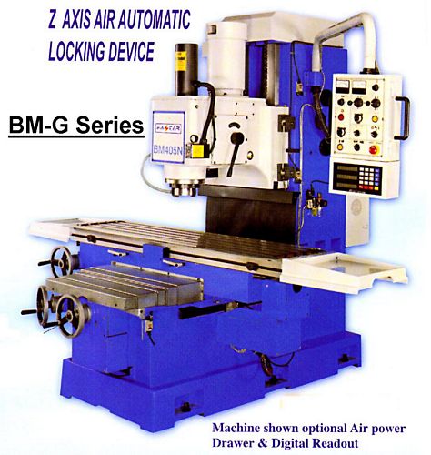 Taiwan BM-1786G Bed Type Milling Machine